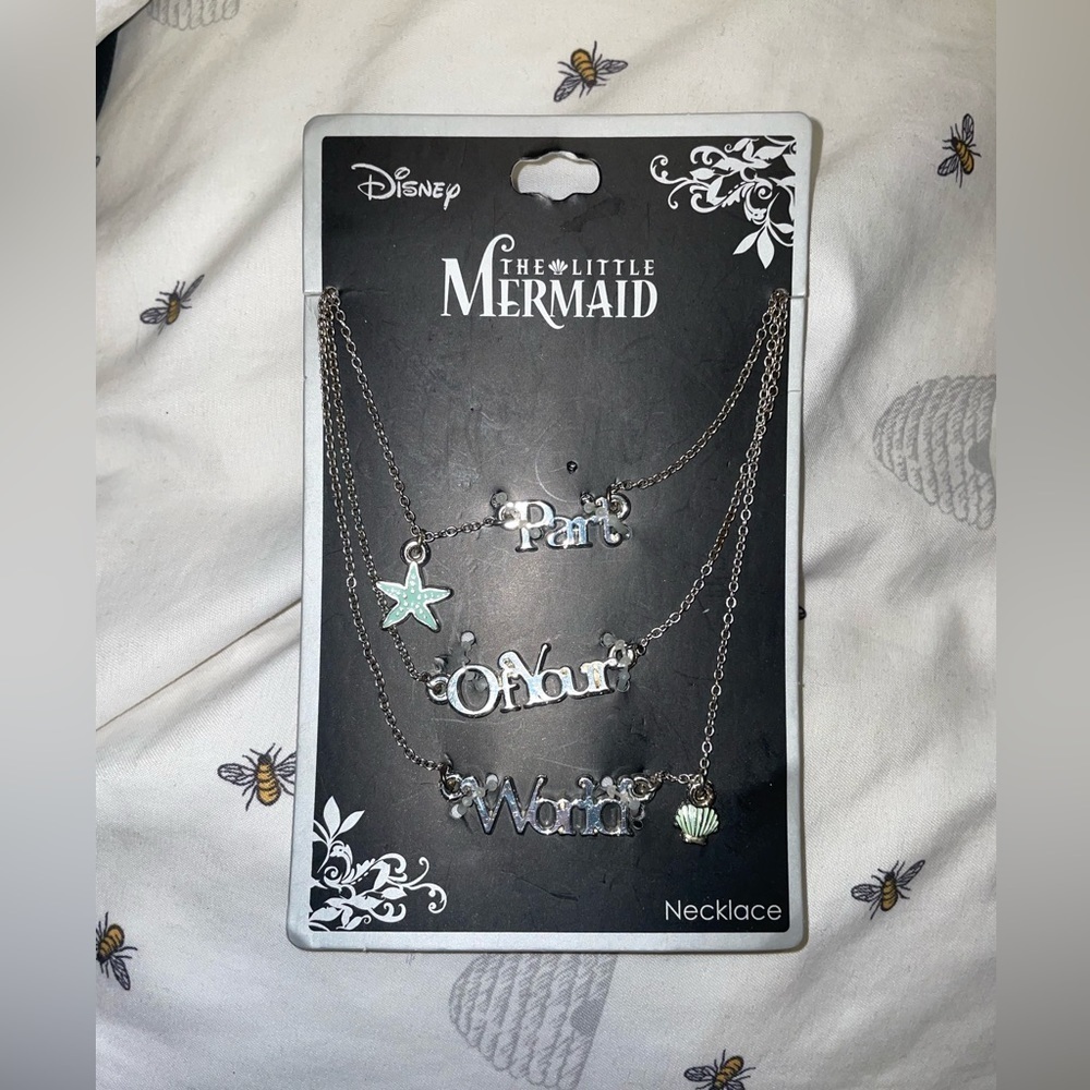 NWT & NIP Brand new little mermaid necklace- NO LONGER SOLD!! - Picture 4 of 4